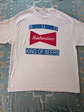 Budweiser BUD King Of Beers T-Shirt Mens XL